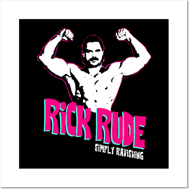 Ravishing Rick Rude Wall Art by lockdownmnl09